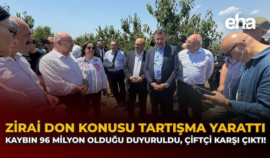 Zirai Don Konusu Tartışma Yarattı: Kaybın 96 Milyon Olduğu Duyuruldu, Çiftçi Karşı Çıktı!