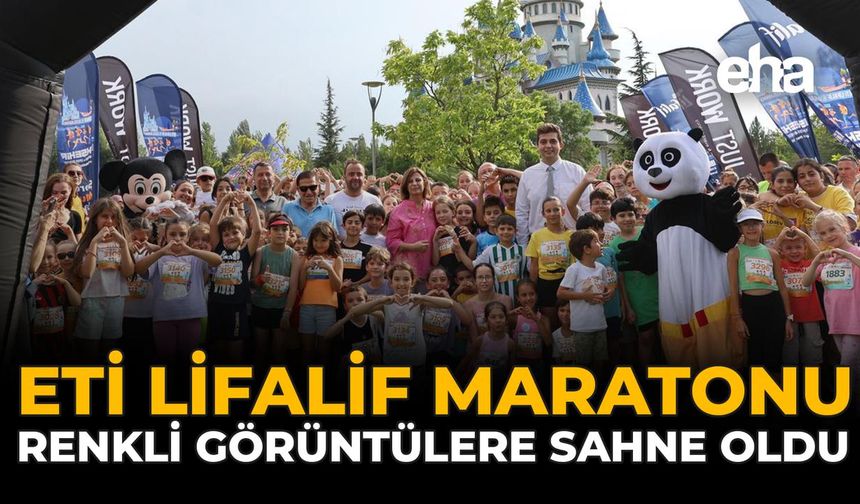 ETİ Lifalif Maratonu Renkli Görüntülere Sahne Oldu