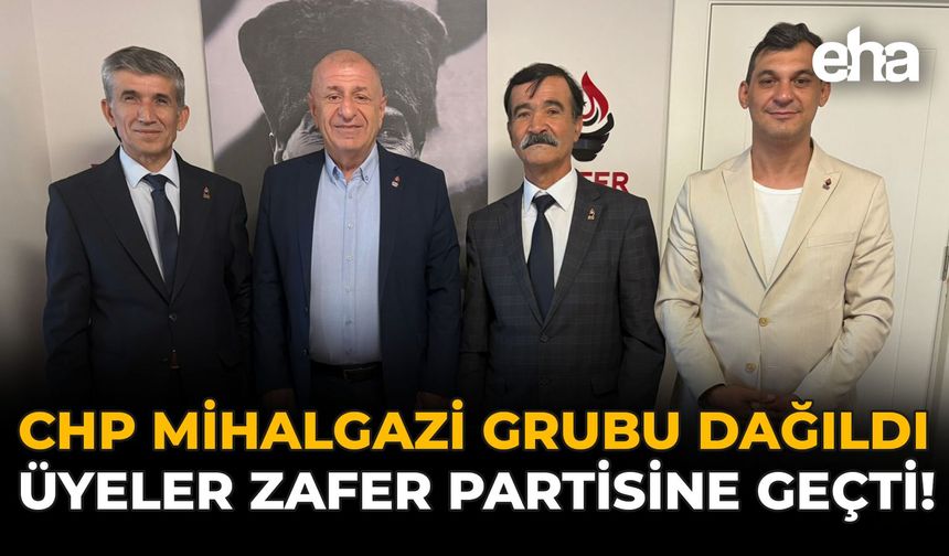 CHP Mihalgazi Grubu Dağıldı: Üyeler Zafer Parti’ne Geçti!