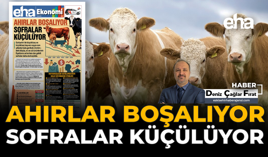 Ahırlar Boşalıyor, Sofralar Küçülüyor