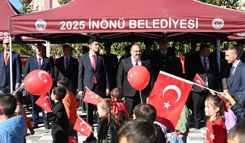 İnönü’de Cumhuriyet’in 102. Yılı Coşkuyla Kutlandı!