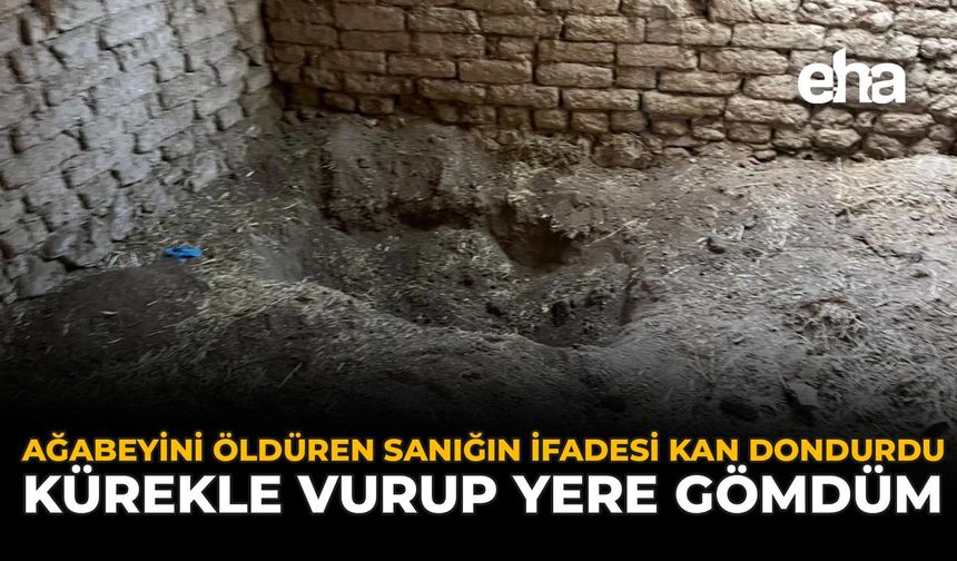 Ağabeyini Öldüren Sanığın İfadesi Kan Dondurdu: "Kürekle Vurup, Yere Gömdüm"