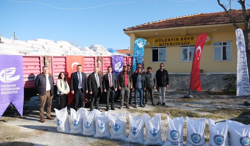 Sivrihisar'da Atıl Araziler Üretime Kazandırıldı!