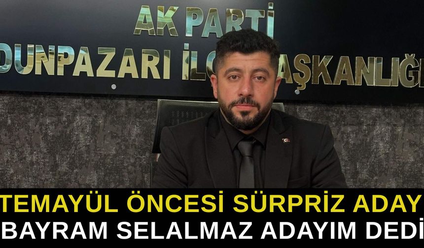 Odunpazarı İçin Süpriz Aday