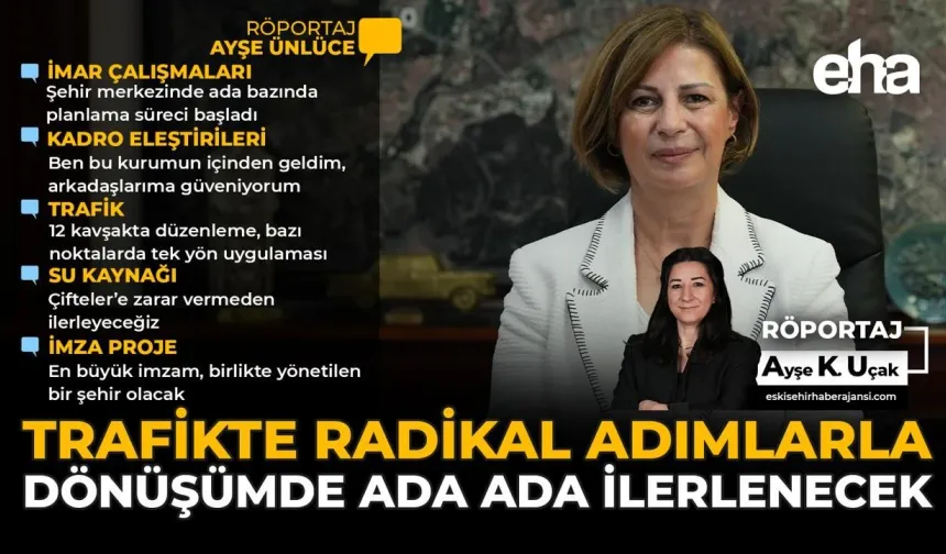 Trafikte Radikal Adımlarla, Dönüşümde Ada Ada İlerlenecek