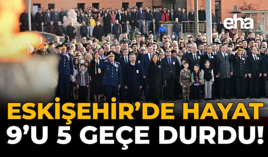 Eskişehir’de Hayat 9’u Beş Geçe Durdu!