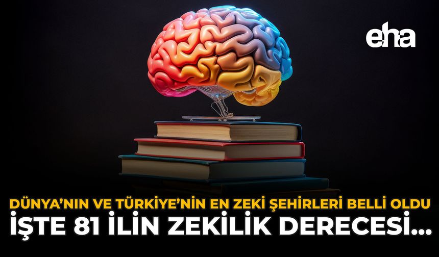 Dünya'nın ve Türkiye'nin En Zeki Şehirleri Belli Oldu: İşte 81 İlin Zekilik Derecesi...
