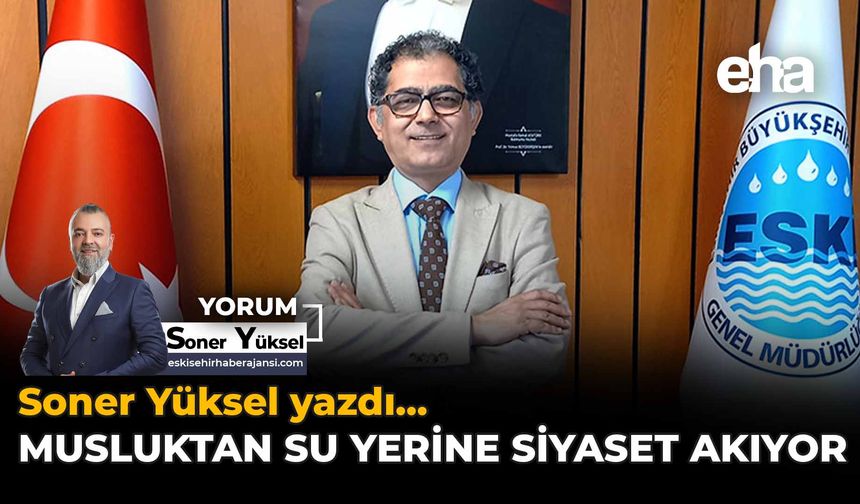 Musluktan Su Yerine Siyaset Akıyor