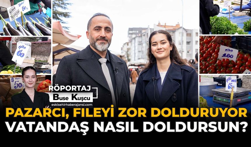 Pazarcı; Fileyi Zor Dolduruyor, Vatandaş Nasıl Doldursun?