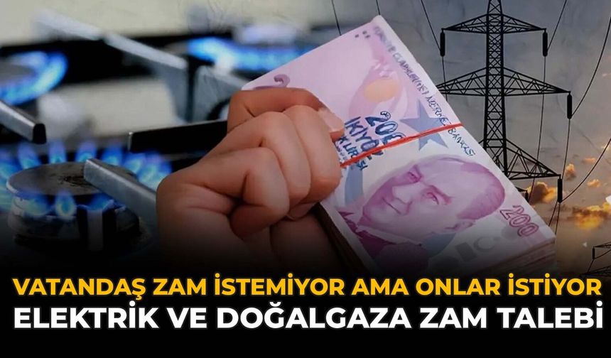 Doğal Gaz ve Elektrik Faturaları Şişecek: İşte Talep Edilen Zam