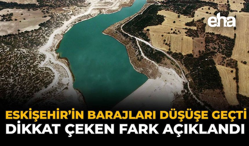 Eskişehir'in Barajları Düşüşe Geçti: Dikkat Çeken Fark Açıklandı