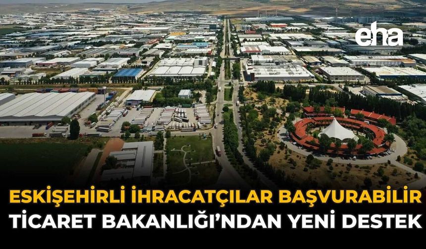 Eskişehirli İhracatçılar Başvurabilir: Ticaret Bakanlığı'ndan Yeni Destek