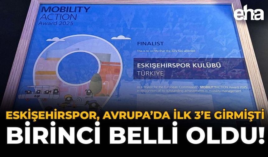 Eskişehirspor Avrupada İlk 3'e Girmişti: Birinci Belli Oldu!