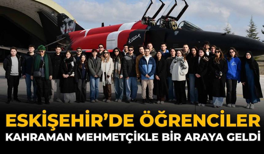 Eskişehir’de Öğrenciler Kahraman Mehmetçikle Bir Araya Geldi