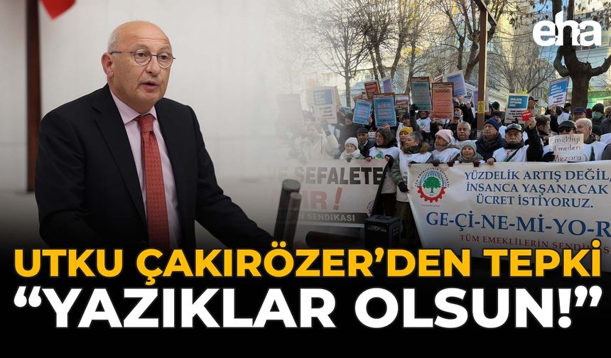 Utku Çakırözer'den Tepki: "Yazıklar Olsun!"