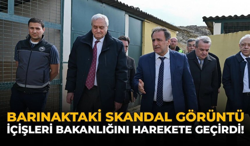 Barınaktaki Skandal Görüntü İçişleri Bakanlığını Harekete Geçirdi!