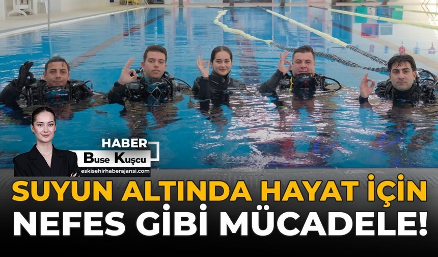 Suyun Altında Hayat İçin Nefes Gibi Mücadele!