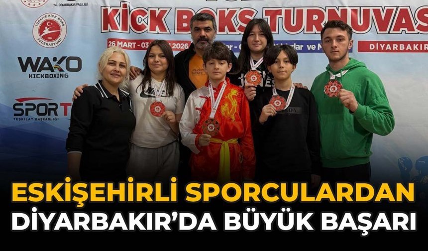 Eskişehirli Sporculardan Diyarbakır’da Büyük Başarı