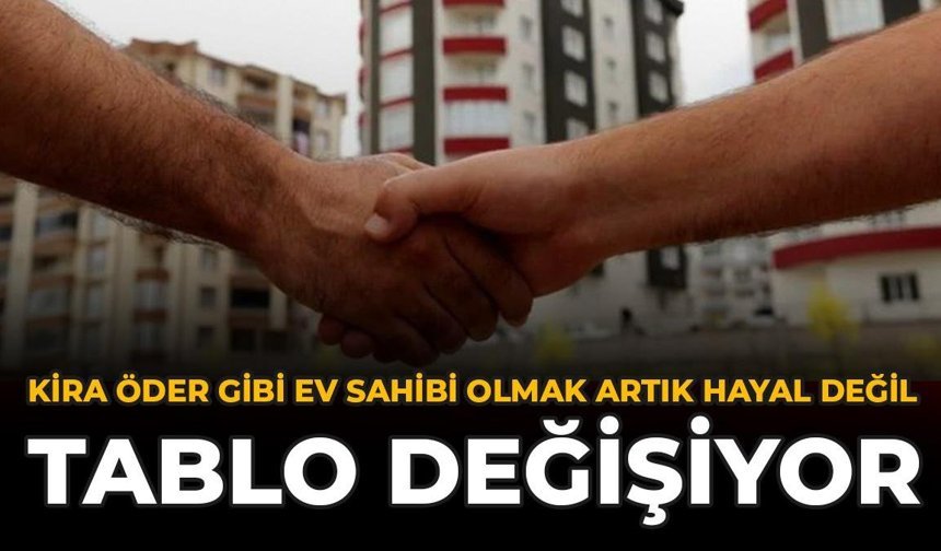 Kira Öder Gibi Ev Sahibi Olmak Artık Hayal Değil: Tablo Değişiyor