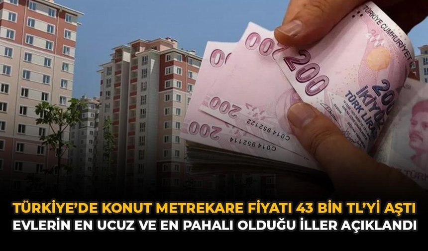 Konut Fiyatları Enflasyona Yenildi: Ev Alacaklar Bu Veriye Dikkat