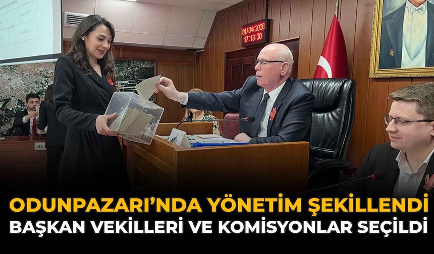 Odunpazarı’nda Yönetim Şekillendi: Başkan Vekilleri ve Komisyonlar Seçildi