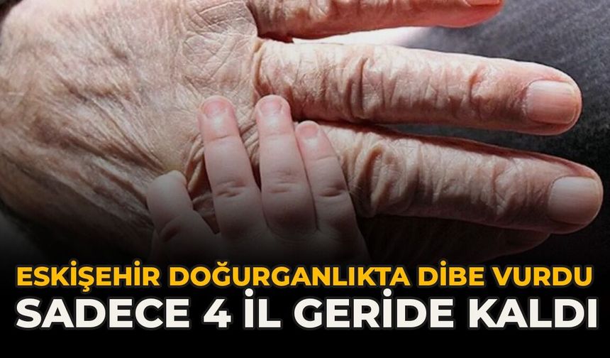 Eskişehir Doğurganlıkta Dibe Vurdu: Sadece 4 İl Geride Kaldı