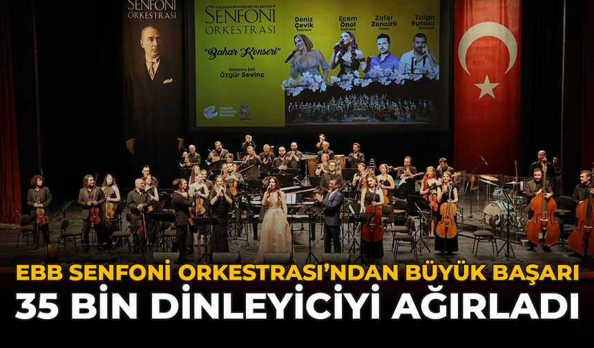 EBB Senfoni Orkestrası'ndan Büyük Başarı: 35 Bin Dinleyici Ağırladı