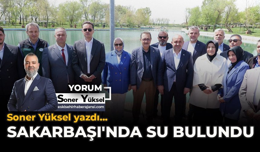 Sakarbaşı'nda Su Bulundu
