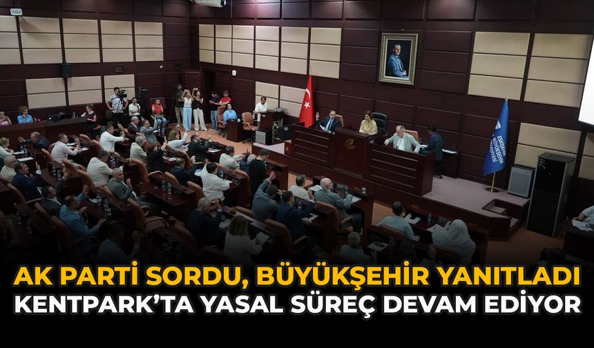 AK Parti Sordu, Büyükşehir Yanıtladı: Kentpark’ta Yasal Süreç Devam Ediyor