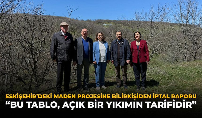 Eskişehir'deki Maden Projesine Bilirkişiden İptal Raporu: "Bu Tablo, Açık Bir Yıkımın Tarifidir"