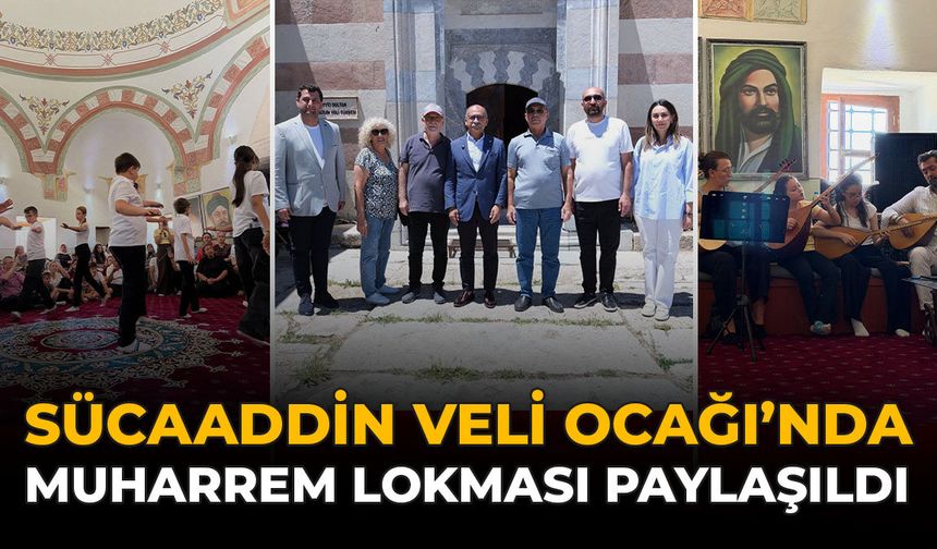 Sücaaddin Veli Ocağı'nda Muharrem Lokması Paylaşıldı