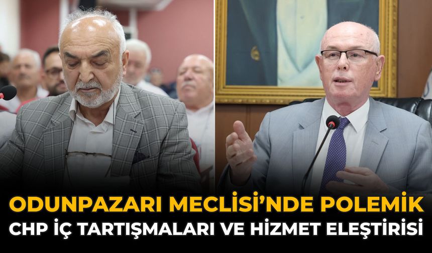 Odunpazarı Meclisi’nde Polemik: CHP İç Tartışmaları ve Hizmet Eleştirisi