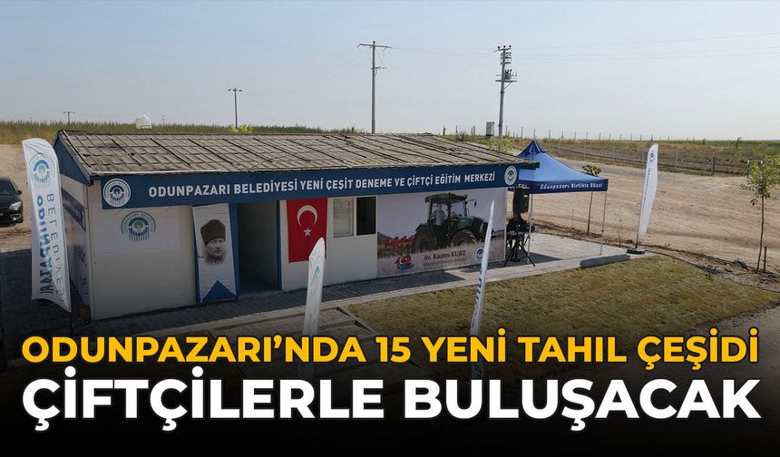 Odunpazarı'nda 15 Yeni Tahıl Çeşidi Çiftçilerle Buluşacak