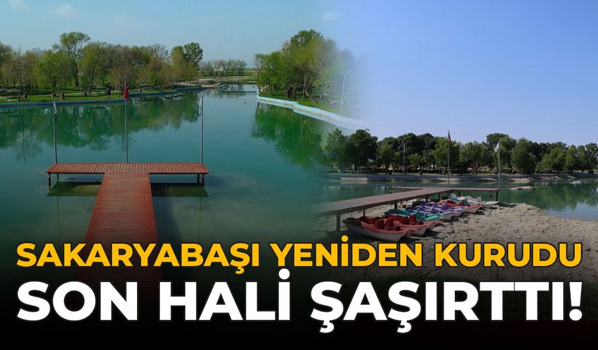 Sakaryabaşı Yeniden Kurudu: Son Hali Şaşırttı!