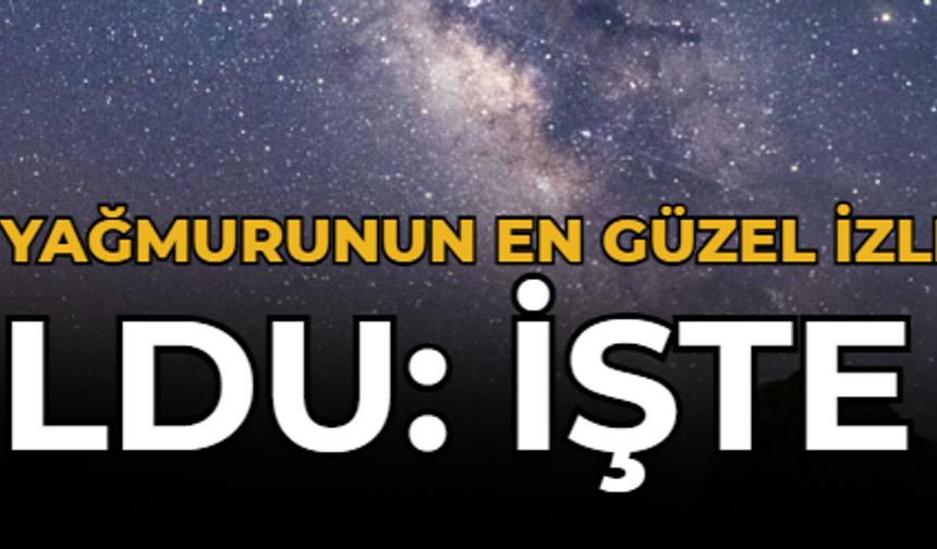 Eskişehir'de Meteor Yağmurunun En Güzel İzleneceği Yerler Belli Oldu: İşte Liste