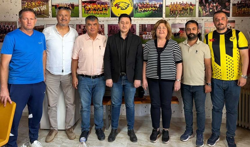 Çifteler Spor’da Yeni Dönem Başladı: Mehmet Can Bahçe Başkan Oldu