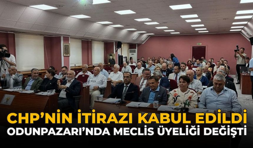 CHP’nin İtirazı Kabul Edildi: Odunpazarı’nda Meclis Üyeliği Değişti