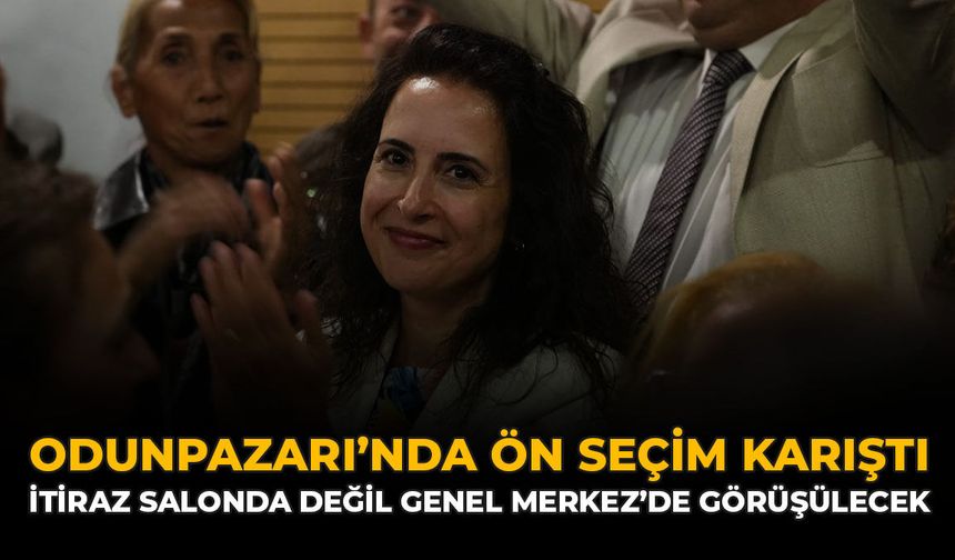 Odunpazarı'nda Ön Seçim Karıştı: İtiraz Salonda Değil Genel Merkez'de Görüşülecek