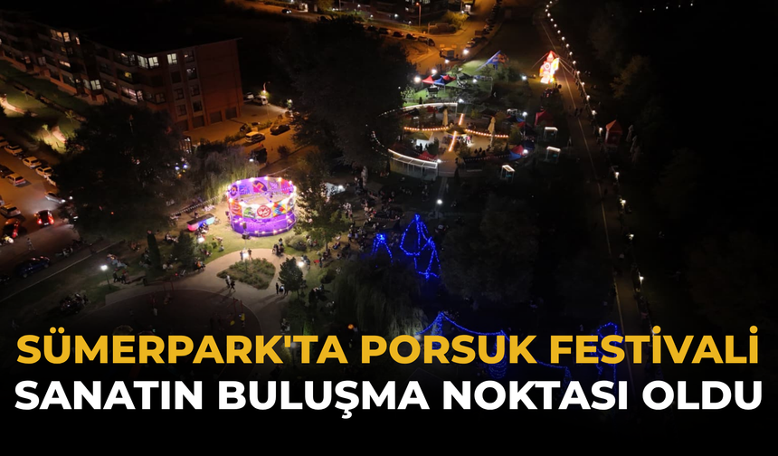 Sümerpark'ta Porsuk Festivali Sanatın Buluşma Noktası Oldu