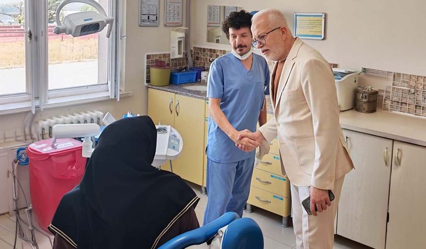 İl Sağlık Müdürü Bildirici, Alpu ve Seyitgazi’de Sağlık Hizmetlerini İnceledi