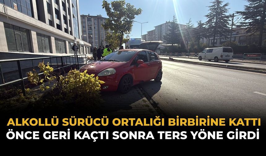 Eskişehir'de Alkollü Sürücü Ortalığı Birbirine Kattı