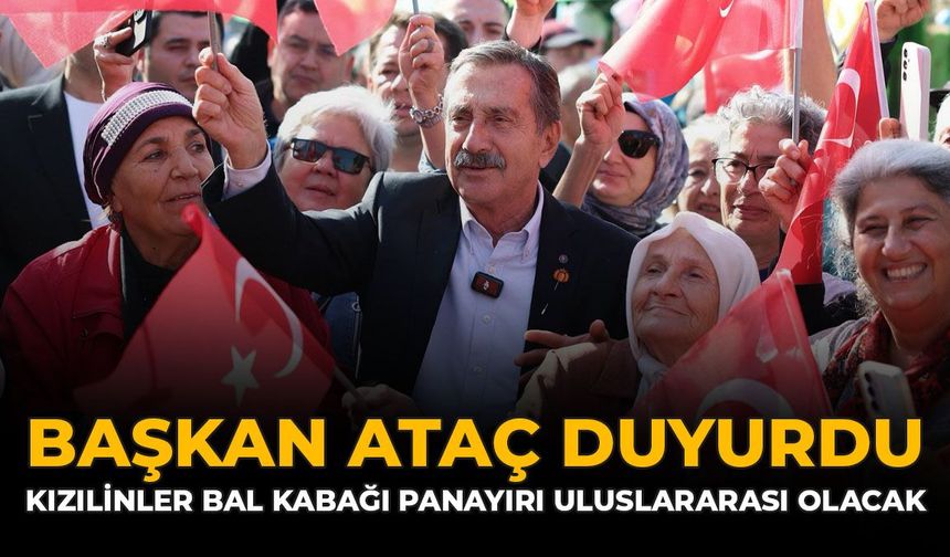 Başkan Ataç Duyurdu: Kızılinler Bal Kabağı Panayırı Uluslararası Olacak