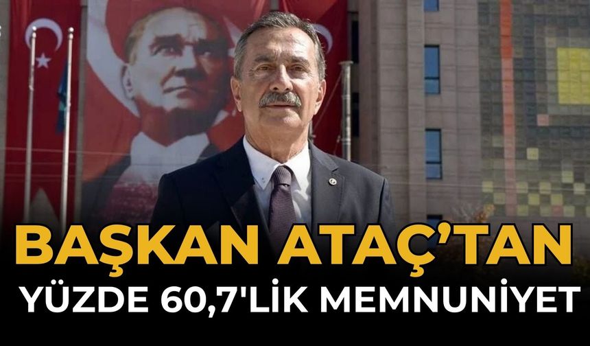 Tepebaşı Belediye Başkanı Ataç’tan Yüzde 60,7’lik Memnuniyet Oranı