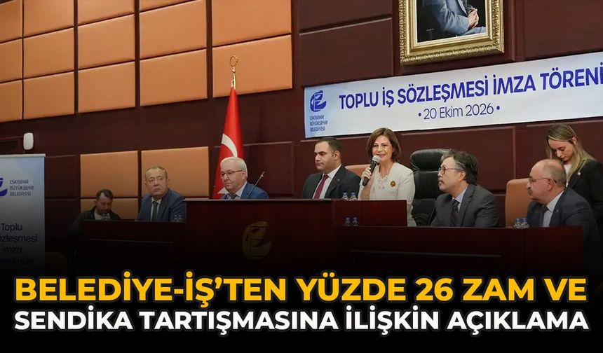 Belediye-İş’ten Yüzde 26 Zam Ve Sendika Tartışmasına İlişkin Açıklama