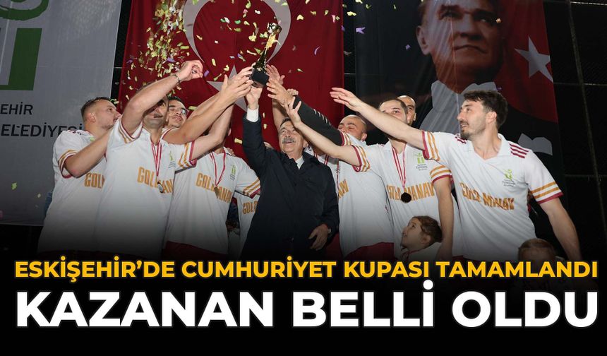 Eskişehir'de Cumhuriyet Kupası Tamamlandı: Şampiyon Belli Oldu