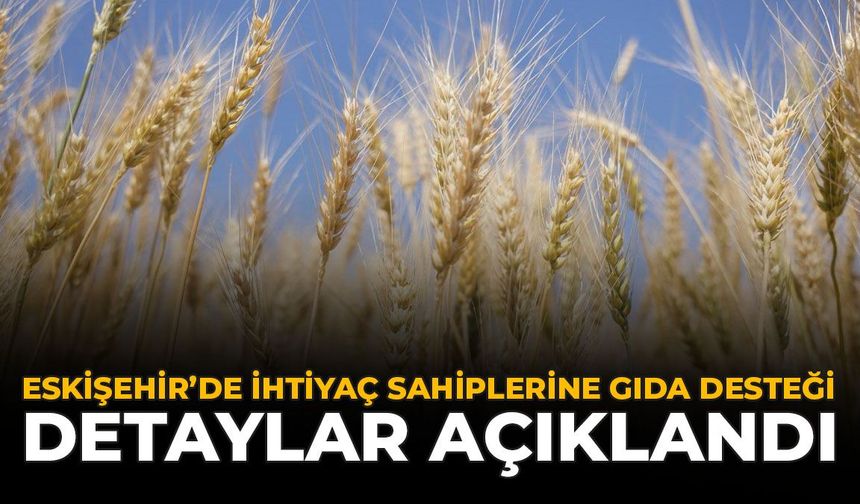 Eskişehir'de İhtiyaç Sahiplerine Gıda Desteği: Detaylar Açıklandı