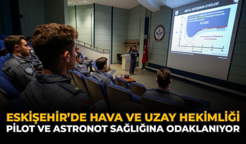 Eskişehir’de Hava ve Uzay Hekimliği Pilot Ve Astronot Sağlığına Odaklanıyor