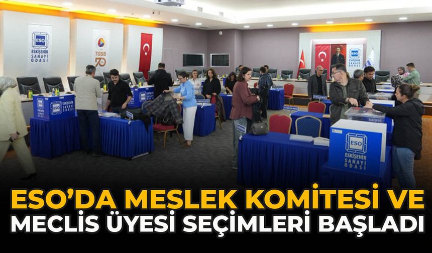 ESO’da Meslek Komitesi Ve Meclis Üyesi Seçimleri Başladı