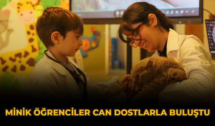 Minik Öğrenciler Can Dostlarla Buluştu