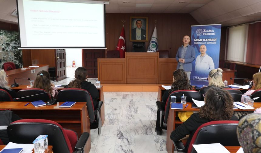 Odunpazarı Belediyesi’nde “Meme Kanseri Farkındalık Seminerleri” Düzenlendi